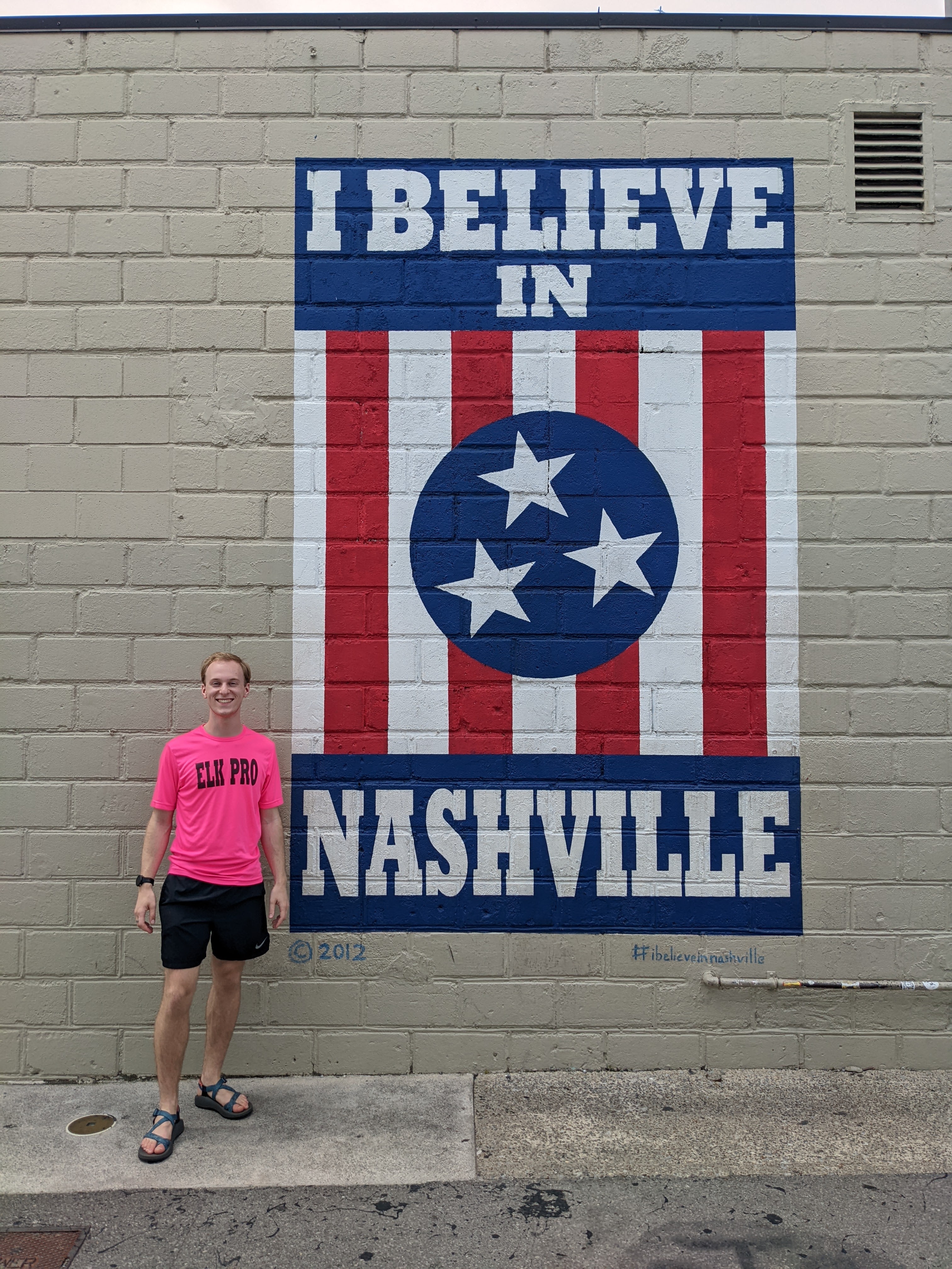 "I Believe in Nashville" Mural